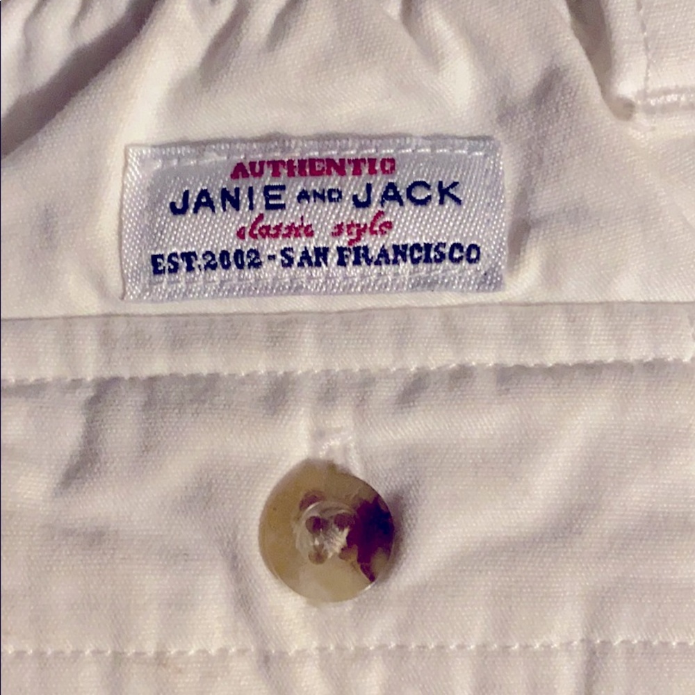 Boys white dress pants